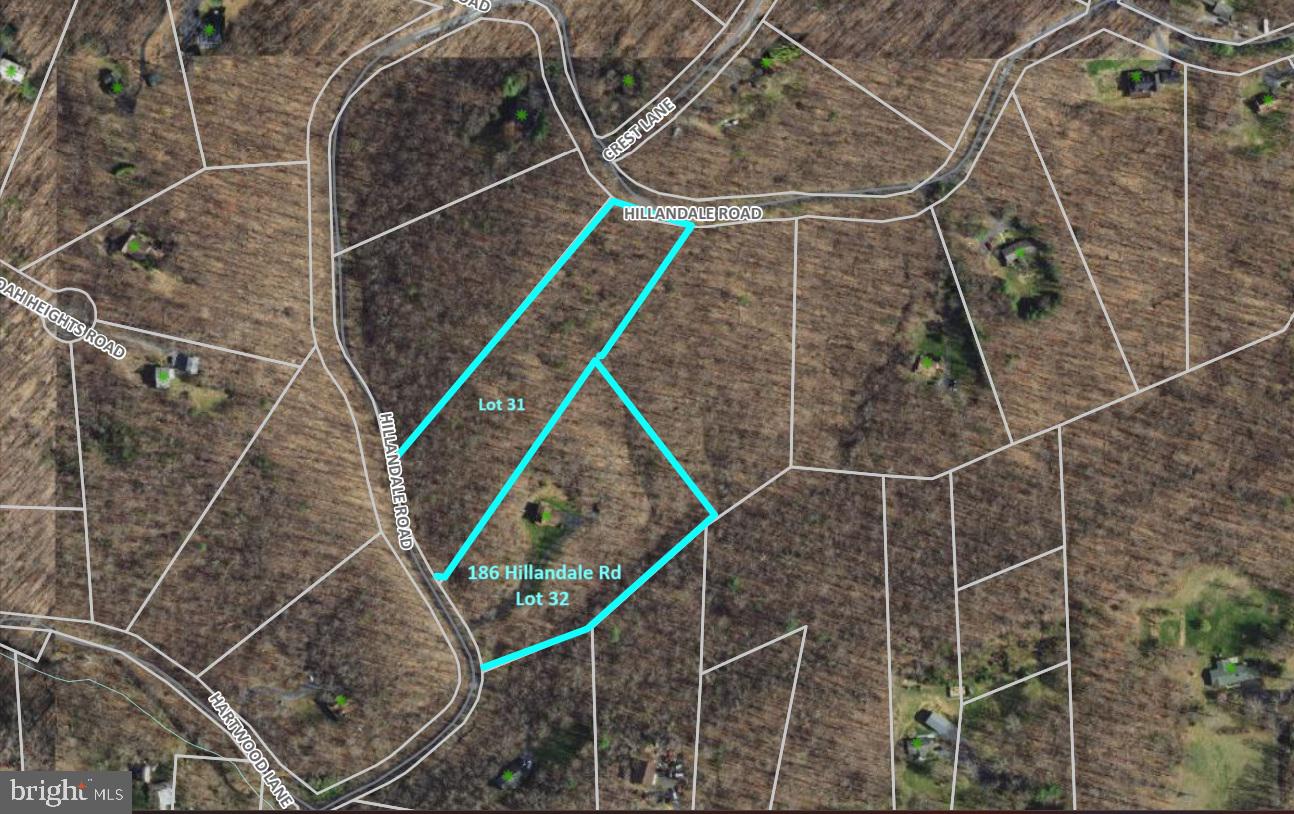 This 5.01 acre parcel offers a peaceful setting while being just 5 minutes from the Town of Front Royal and Interstate 66. Hillandale road offers frontage at two points on this parcel, offering the unique ability to select the frontage that best meets your desires for new home construction.