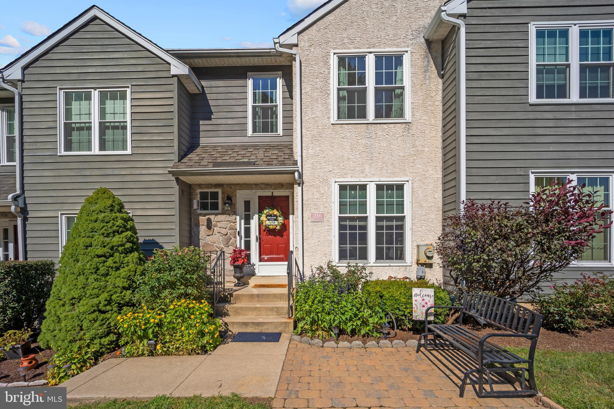 Welcome Home to this charming 2 bedroom, 2.5 bathroom townhouse located in the highly sought after neighborhood of Ballinahinch! This property has been lovingly cared for, creating cherished memories over the years, and is ready to welcome a new family to make their own. As you step inside, you'll immediately be greeted by the bright and spacious open floor plan on the first floor, featuring a modern kitchen bathed in natural light—perfect for family gatherings and entertaining. A convenient powder room adds to the home's functionality in addition to spacious dining and a living area. Upstairs, you'll find two cozy bedrooms, along with a full hall bath and a laundry area for added convenience. The finished basement offers egress and includes a full bathroom, making it a versatile space for extra living, guests, or storage. This home is ideally located within walking distance to a children's playground and tennis courts, offering plenty of outdoor activities for the whole family. Recent updates include a brand-new roof, replaced in the fall of 2024, giving you peace of mind for years to come. Don't forget to check out the back deck where you can enjoy your morning coffee! With two dedicated parking spots, you'll have all the space you need for convenience and comfort. Don’t miss the opportunity to own this wonderful home in a neighborhood that fosters community and connection!