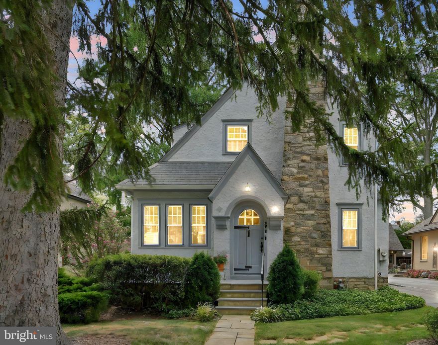 Charming Cotswold Cottage in Paddock Farms.  Welcome to 2616 Prescott a storybook home blending timeless character with modern comfort    Step through the entry into a cozy living room with a classic fireplace, perfect for cool evenings.  The first floor also features a sunlit office, formal dining room and updated kitchen  with exit to deck and spacious family room that opens to a wrap around deck- ideal for entertaining or relaxing outdoors.  Upstairs you'll find 3 bedrooms and 2 baths.  Additional highlights include central air, a full basement and a a detached garage.  All set in the heart of one of Havertown's most desirable neighborhoods, close to parks, schools and transportation.  Don't miss this Paddock Farms gem!