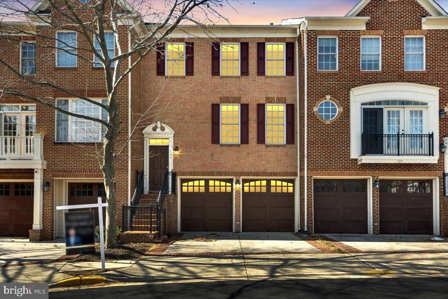 Welcome to 103 Herndon Mill Cir, Herndon, VA 20170—a beautifully maintained, modern townhome in the highly sought-after Herndon Town Center! Featuring 4 bedrooms, 3.5 bathrooms, and a 2-car garage, this spacious home boasts an open-concept layout with high ceilings, elegant finishes, and abundant natural light. The gourmet kitchen is equipped with granite countertops, sleek cabinetry, and stainless steel appliances, making it perfect for entertaining. Enjoy cozy evenings by the fireplace or unwind in the expansive recreation room with a full bath and closet, ideal as a guest suite, home office, or gym. Recent updates include new carpet and fresh paint, ensuring a move-in-ready experience. The fully finished basement adds even more flexibility to the home’s layout. Located just minutes from major highways (Rt-7100, 267, and Rt-7), this home offers easy access to shopping, dining, and entertainment. With walkability to local shopping centers and close proximity to Herndon Metro Station, Dulles Airport, and top-rated schools, this is a rare opportunity to own a home in one of Herndon's most desirable neighborhoods! Don’t miss out—schedule your showing today!