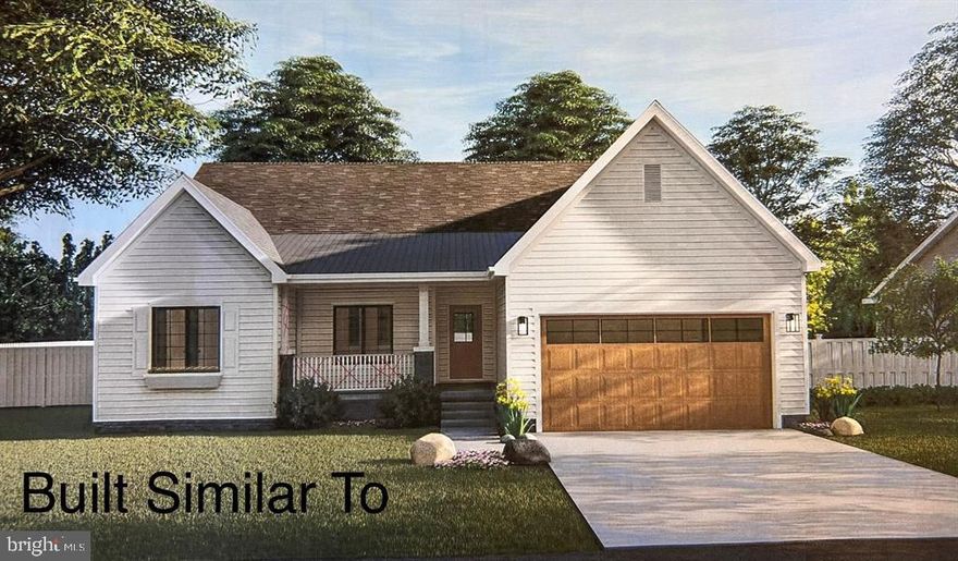 Brand-new construction by a respected local builder known for quality craftsmanship, ideally located on a quiet cul-de-sac just minutesfrom Massanutten Resort and Harrisonburg amenities. Enjoy peaceful wooded views from the TimberTech-covered porch and rear deck—perfect forentertaining or unwinding. This well-designed one-level home offers 3 bedrooms, 2 full baths, and a spacious 2-car garage. Inside, a convenientmudroom connects to an open-concept kitchen and living area. Quality features include Andersen windows, Tamko shingles, and Benjamin Moore “ReverePewter” Aura paint. Purchase early and customize your finishes—choose your flooring, cabinetry, countertops, appliances, bath vanities, and lighting. Arare opportunity for a new home with personalized touches and a practical build timeline!