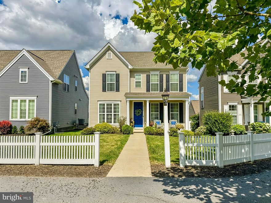 Welcome to The Longview House!  A warm & welcoming 4 bedroom, 2.5 bath home tucked into the Highpoint section of Arcona. From the moment you arrive, you’ll notice what makes this spot so special. The home sits on one of the most unique lots in the neighborhood, right across from a beautiful open green space with a walking loop that feels like your own front park. 
As you walk up to the home, you’ll notice the wide, welcoming front porch. The perfect place to settle into a rocking chair, sip a drink, & enjoy the peaceful view of the green space out front.
Inside, you’re greeted by beautiful hardwood floors & a spacious entryway that leads to a flex room (perfect for a home office, playroom, or additional living room) & a dining room ready for family dinners & holiday gatherings. Just beyond the entryway, a hallway offers a convenient 1/2 bathroom & a coat closet for extra storage.
The open concept living & kitchen area is bright & inviting, filled with natural light. The kitchen features granite countertops, a large island, gas range, & a breakfast nook that’s the perfect spot for morning coffee. A handy butler’s hall connects the kitchen to the dining room & includes a large pantry for extra storage.
Upstairs, you’ll find three roomy guest bedrooms, a full bath, & laundry for convenience. The primary suite is a peaceful escape with a custom walk-in closet & bathroom featuring a double vanity & walk-in shower.
Downstairs, the finished basement is all about fun with a built-in wet bar, beverage fridge, & plenty of space to hang out, watch the game, or relax with friends.
Out back, step from the kitchen onto your deck overlooking a landscaped paver patio, ideal for summer evenings & backyard BBQs. The fenced-in yard offers room for kids & pets to play, & the detached two-car garage adds convenience & charm.
Living in Arcona means being part of something special. Take a stroll to Rakestraw’s Express Ice Cream, celebrate life's special moments with dinner at Thea, grab a coffee from Idea, or hit the gym without ever leaving the neighborhood. With quick access to Route 15, the Turnpike, & Liberty Forge Golf Course, this home offers that rare mix of neighborly charm & modern-day convenience. It’s a place that truly feels like home. The seller is offering a 1-year home warranty for added peace of mind so you can move right in & start enjoying everything The Longview House has to offer!
Come see why The Longview House feels like home the moment you walk in. Schedule your showing today!