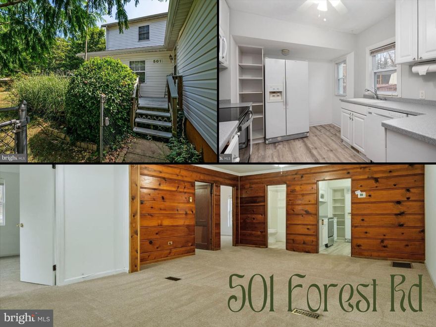 Welcome to 501 Forest Rd in absolutely gorgeous Riva, Maryland. Located just minutes away from Maryland’s capital, Annapolis, get ready to experience the Annapolis lifestyle without the price tag! 501 Forest features an expansive corner-lot in the highly sought after, water privileged community of Sylvan Shores! Recent updates include cosmetic updates including paint and carpet and update of major systems, including drain/sump pump in basement, Trane furnace updated in 2021, and new roof! Downstairs is room for all of your gatherings and relaxation including a combined living dining room, sun-filled sitting room, main-level full bathroom and THREE bedrooms! Upstairs features an HUGE main bedroom with closet space and bathroom with expansive double vanity. (Just under 750 square feet!) A convenient side entrance leaves the new owner with the possibility of a separate suite and living area! The garage is over 500 square feet and is heated and air conditioned with double insulated garage door - perfect for year-round projects! Two sources of 200+ amp service make it a handy person’s dream! Outside features fully fence in yard, a sitting oasis with a pond and beautiful goldfish and a fire pit for friendly gatherings! Substantial off-street driveway gives the new owner plenty of space to park ALL of their vehicles. Recently connected to public water and sewage. Access to waterfront community park, recreation area with rentable boat slips, kayak rack and boat launch - you also have access to the Sylvan Shores clubs house, community piers and boat ramp!