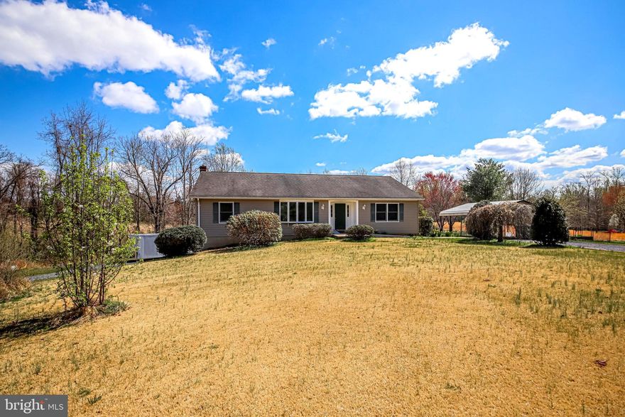 Welcome to your Oasis! Immaculate rambler on 3, open acres, with over 1,900sqft on each level is sure to impress. Freshly painted throughout, hardwood floors on the main level, an eat in kitchen, with a formal DR & LR. Family room leads to a nice screened in porch w/ deck, and the laundry is on the main level. Primary (with bluetooth speakers) & guest bathrooms have been completely renovated. Walkout basement includes area perfect for rec room, 2 possible BR's or offices, additional storage, shed & carport. Only 15 minutes from Warrenton & Culpeper! Too many upgrades to list! *COMCAST INTERNET*