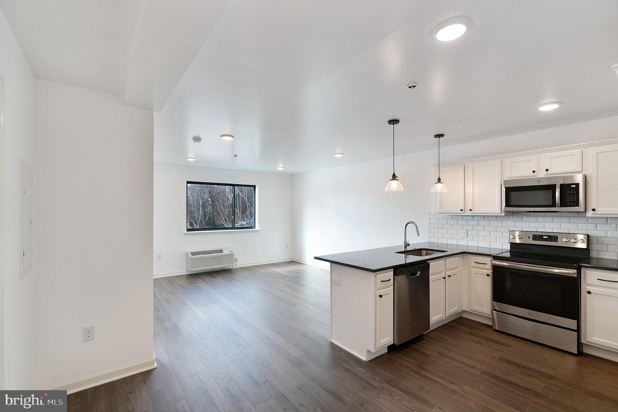 Available now - spacious and modern 1-bedroom home on the vibrant Ridge Avenue corridor in Roxborough! Convenient access to shopping, dining, public transit, and more. Your new home includes wood-inspired vinyl plank flooring throughout, fully equipped kitchen with stainless steel appliances, granite countertops, and breakfast bar. Stay comfy year-round with individually-controlled PTAC climate control in each room. Plus, your new home is 100% pet-friendly with NO fees, pet deposits, or breed/size restrictions! Apply today - this home won't last!