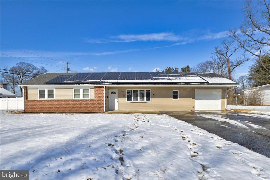 Welcome to this beautifully renovated home offering modern updates, added living space, and outstanding energy efficiency. This recently rehabbed property now features a 4th bedroom or flexible office space along with additional square footage and a brand-new second full bathroom, making the layout both functional and versatile.
Enjoy peace of mind with a new roof equipped with solar panels, delivering significant savings on heating and electric bills. Exterior improvements include new vinyl siding, new gutters, a new garage door, and a large double driveway providing ample off-street parking.
Inside, the home shines with a brand-new kitchen complete with stylish backsplash and new energy-efficient stainless steel GE appliances. New luxury vinyl plank flooring enhances the main living areas, while new carpeting adds comfort to the bedrooms. Additional upgrades include a new heat pump and central air, New sewer lateral installed ensuring year-round comfort and efficiency. Large fenced in back yard with patio off of Kitchen door great for entertaining.  1 car garage with inside access  gives you plenty of storage space and walk up attic.  
This move-in-ready home blends modern finishes, smart energy upgrades, and flexible living space — all conveniently located near shopping, dining, and major commuter routes. A fantastic opportunity for today’s buyer seeking value, comfort, and long-term savings.