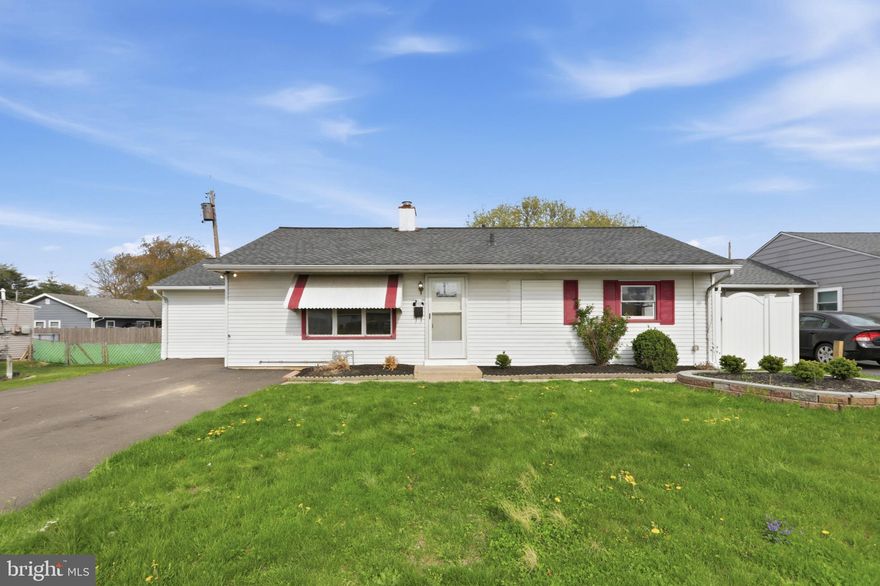 WOW… This is the one you have been waiting for!! Welcome to 284 N Olds Blvd, a move-in ready rancher located in desirable Falls Township within the Pennsbury School District. This home offers the ease of first-floor living with a bright and inviting layout. As you enter, you are welcomed by a lovely living room that flows into a spacious dining area and a highly functional kitchen. Just off the kitchen is a cozy family room featuring a beautiful brick wood-burning fireplace. All three bedrooms are generously sized, and the full bathroom is well appointed. The home also includes a dedicated laundry room and an enclosed bonus room, offering additional flexible living space. Outside, enjoy a large driveway, fenced-in backyard, and a storage shed. Conveniently located near schools, shopping, restaurants, major highways, train stations, and parks. Equipped with central air and gas heat. This home has so much to offer and will not last. Call to schedule a private showing today!