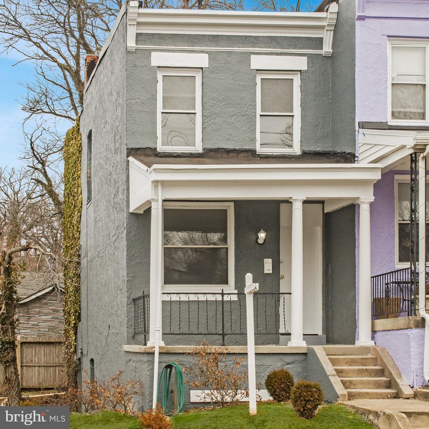 Fully updated end of group townhouse in the heart of Hampden!  This 2 bedroom 1.5 bath property features new windows, hardwood floors in the living room, fresh paint throughout, central heating & cooling w/brand new furnace & new AC, a full basement with walkout and a large kitchen w/tile flooring, granite, solid wood cabinets, built in pantry and dishwasher.