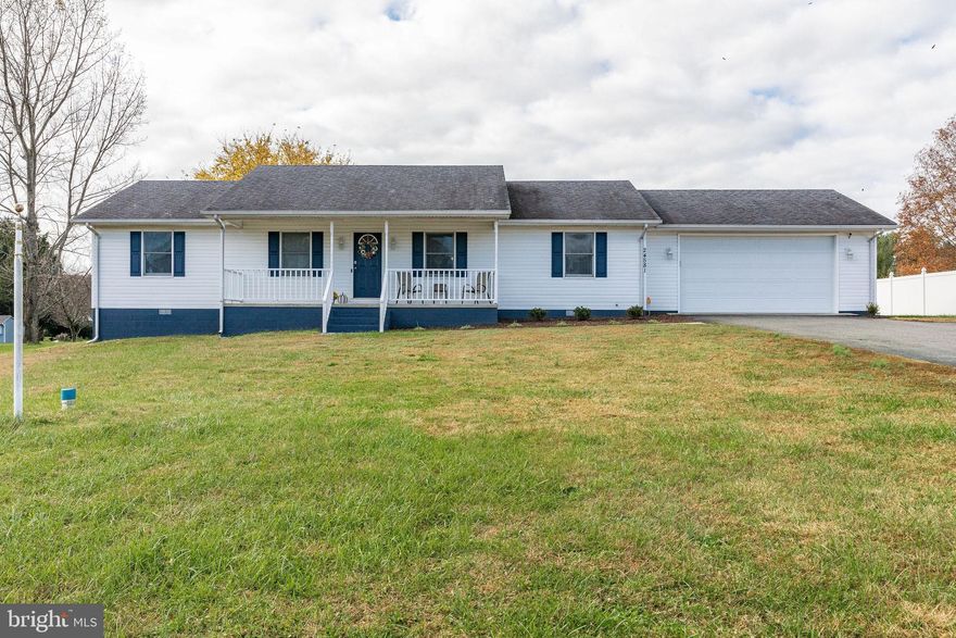 COMING SOON.  Be in by the HOLIDAYS. Over 1 acre Level lot, NO HOA.  A front porch to sit and relax after a hard days work. Enter through the foyer to the large and open family room, extra room for family gatherings.  A large and open kitchen with added table space. Add a center island for more cooking space, a hutch that holds dishes and extra storage. Home has 3 bedrooms, 2 full baths, a separate  laundry room with added storage space. Oversized 2 car garage, very deep in the back with a wash tub for cleaning up before entering the home.  Very large shed, sold as is, for storing the yard equipment.  This home should not last long, welcome home.