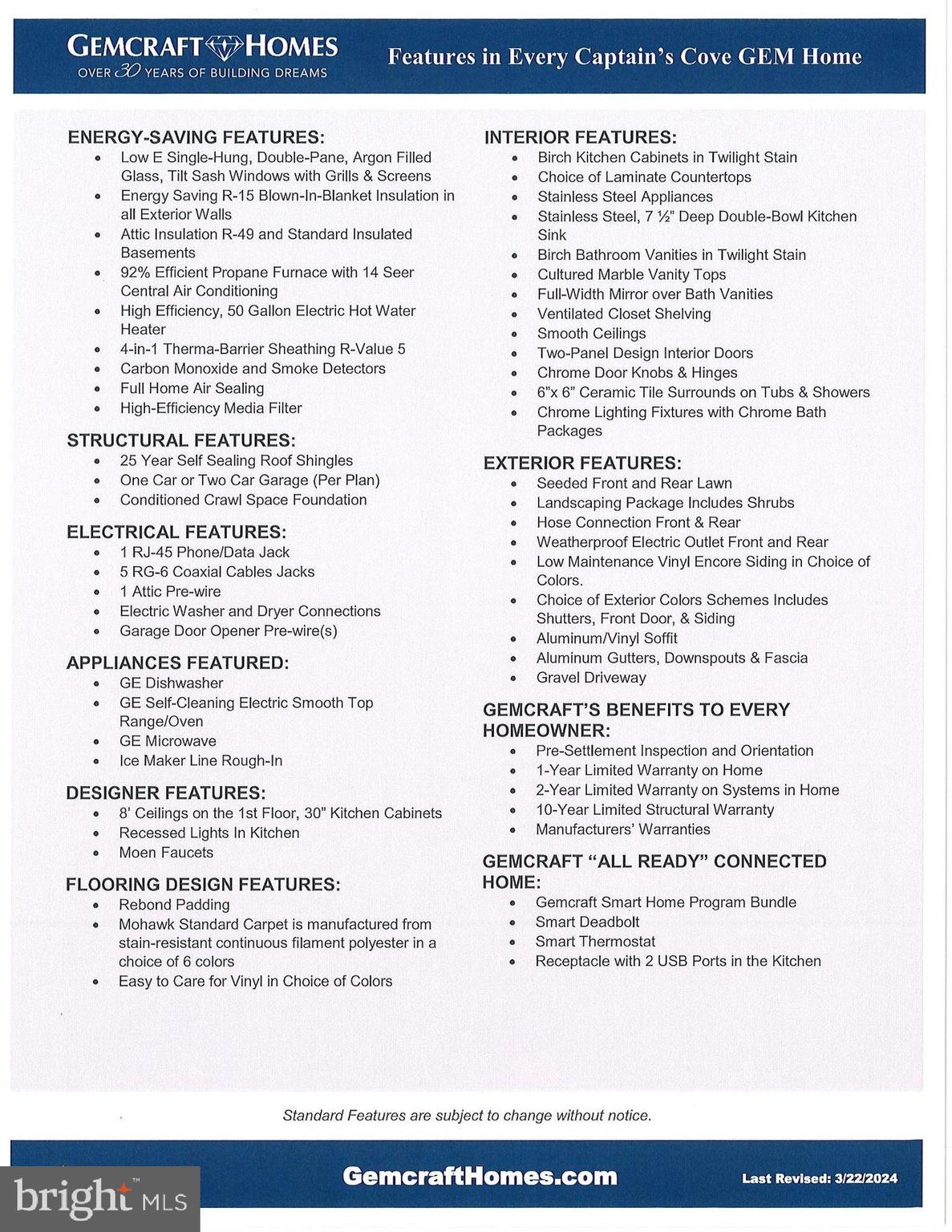 CAPTAIN'S COVE - Residential