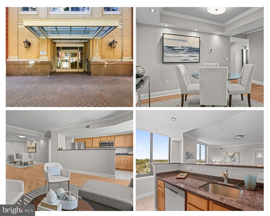 SUBSTANTIAL PRICE IMPROVEMENT ($30K). Enjoy the best of city living in this light-filled corner condo at The Residences at Station Square. One of the community’s largest layouts (1,394 sq. ft.), this upper-level home offers space, comfort, and a great layout.
You’ll find two spacious and light-filled bedroom suites, each with its own bathroom. The primary suite has both a soaking tub and a walk-in shower, plus a spacious walk-in closet. The second suite offers a full bath with shower and two well-organized closets.
The open living area is filled with natural light, featuring tall windows, a bright and comfortable living room, a welcoming dining area, and a separate nook that’s perfect for working from home. The kitchen has everything you need—granite counters, stainless steel appliances, and a gas range. There’s also a convenient powder room for guests, an in-unit washer and dryer, garage parking, and an extra storage unit in the building.
Step outside and you’re just a few blocks from Clarendon Metro, Trader Joe’s, Whole Foods, and favorite local spots for coffee, dining, and fitness. Enjoy nearby parks like Rocky Run and Lyon Village or relax by the community’s outdoor pool.
With its bright open spaces, convenient location, and easy access to everything Clarendon has to offer, this home blends the energy of city life with the comfort of a friendly neighborhood.
Come see for yourself at Sunday's open house.