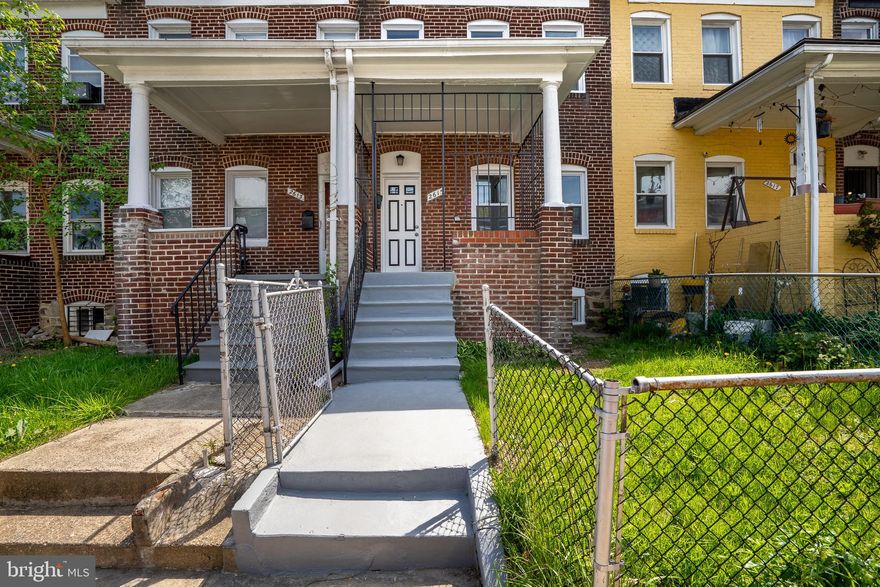SELLER IS VERY MOTIVATED BRING ALL OFFERS!! Fully Renovated 3-Level Townhouse with Modern Upgrades!
This beautifully updated home offers 3 nice size bedrooms and a full bath on the upper level, plus a convenient half bath on the main level. The contemporary kitchen features granite countertops, an electric stove, and modern cabinetry—perfect for everyday living and entertaining. Enjoy the bright, open-concept living and dining areas, complemented by fresh paint and updated flooring throughout. The fully finished basement provides 2 additional bedrooms, ideal for guests, a home office, or extra living space. Additional highlights include a new electrical system for peace of mind, a welcoming front porch, and quality renovations throughout. This move-in ready home combines comfort, style, and value—don’t miss it!