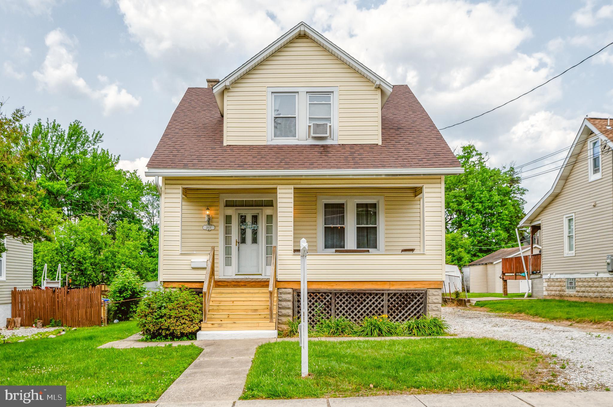 Welcome to this charming colonial residence located in the desirable neighborhood of Parkville. This spacious home features 3 bedrooms, 1 full bath, and 2 half baths, offering ample space for comfortable living. As you approach the property, you'll be greeted by a lovely front porch, providing a warm and inviting entrance. Step inside and be welcomed by a gracious foyer, setting the tone for the elegance and charm found throughout the home. The main level boasts a formal dining room, perfect for hosting memorable gatherings and enjoying delicious meals with family and friends. The kitchen has been updated with a modern stove and refrigerator, ensuring convenience and style in your culinary endeavors. An exciting bonus room awaits, offering versatility and endless possibilities. This space can be transformed into a home office, a cozy den, or even a playroom, adapting to your specific needs. Throughout the home, you'll find exquisite crown molding, adding a touch of sophistication and character to each room. The attention to detail truly sets this property apart. Unwind and relax in the luxurious whirlpool tub, providing a spa-like experience within the comfort of your own home. Let the stresses of the day melt away as you indulge in a soothing soak. Step outside onto the deck and behold the expansive view of the large, level, fully fenced backyard. This outdoor oasis provides ample space for entertaining, gardening, or simply enjoying the fresh air. It's a perfect setting for barbecues or relaxing in the sun. This colonial gem in Parkville offers a blend of classic charm and modern updates, making it a truly desirable place to call home. Don't miss the opportunity to make this property your own and experience the comfort and beauty it has to offer.