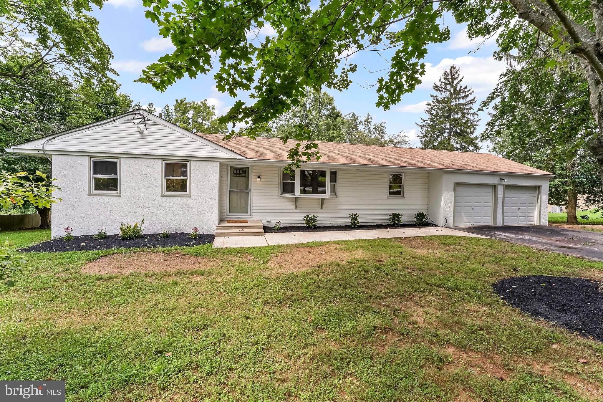 This beautifully updated home is awaiting a new tenant. This 3-bedroom, 2-bath one-level home has 2-car garage, a private driveway, and nature all around. Enter into a large living room with beautiful new hardwood floors, a brick fireplace, and recessed lighting. The kitchen features tons of cabinet space, granite countertops, pantry, and brand new stainless steel appliances. The breakfast room is the ultimate spot for meals and morning coffee with access to the massive brand-new Trex deck. On the other side of this expansive ranch, you will find the large primary bedroom with views of the large, flat, private backyard and gorgeous new primary bath. Two additional bedrooms are serviced by the new hall bath featuring vintage tile. As if this wasn't enough, the lower walkout level has amazing space for a family room, game room, or gym! A powder room, laundry area, and storage room complete the lower level. The backyard is absolutely beautiful, and the house is located near Indian Orchard and within walking distance to the Park. Conveniently located off Rt 352, close by to shops and restaurants. Schedule the showing today