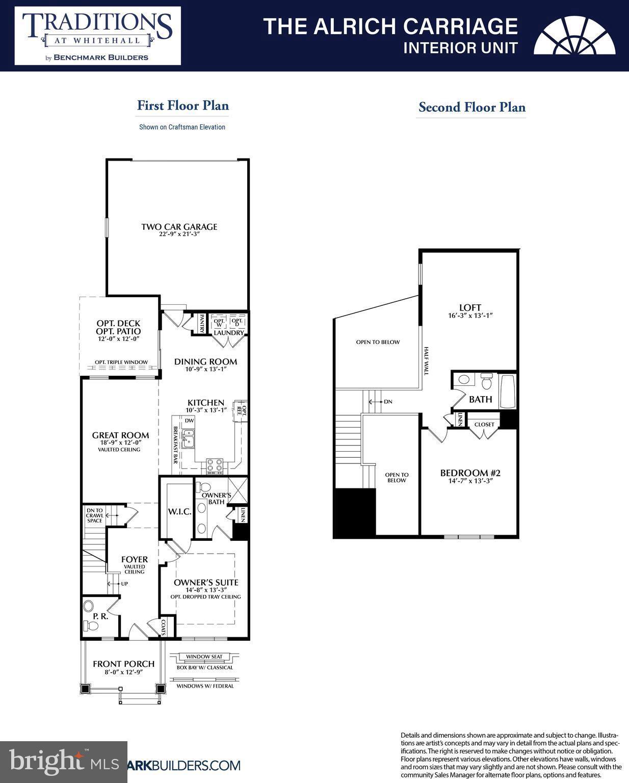 TRADITIONS AT WHITEHALL - Residential