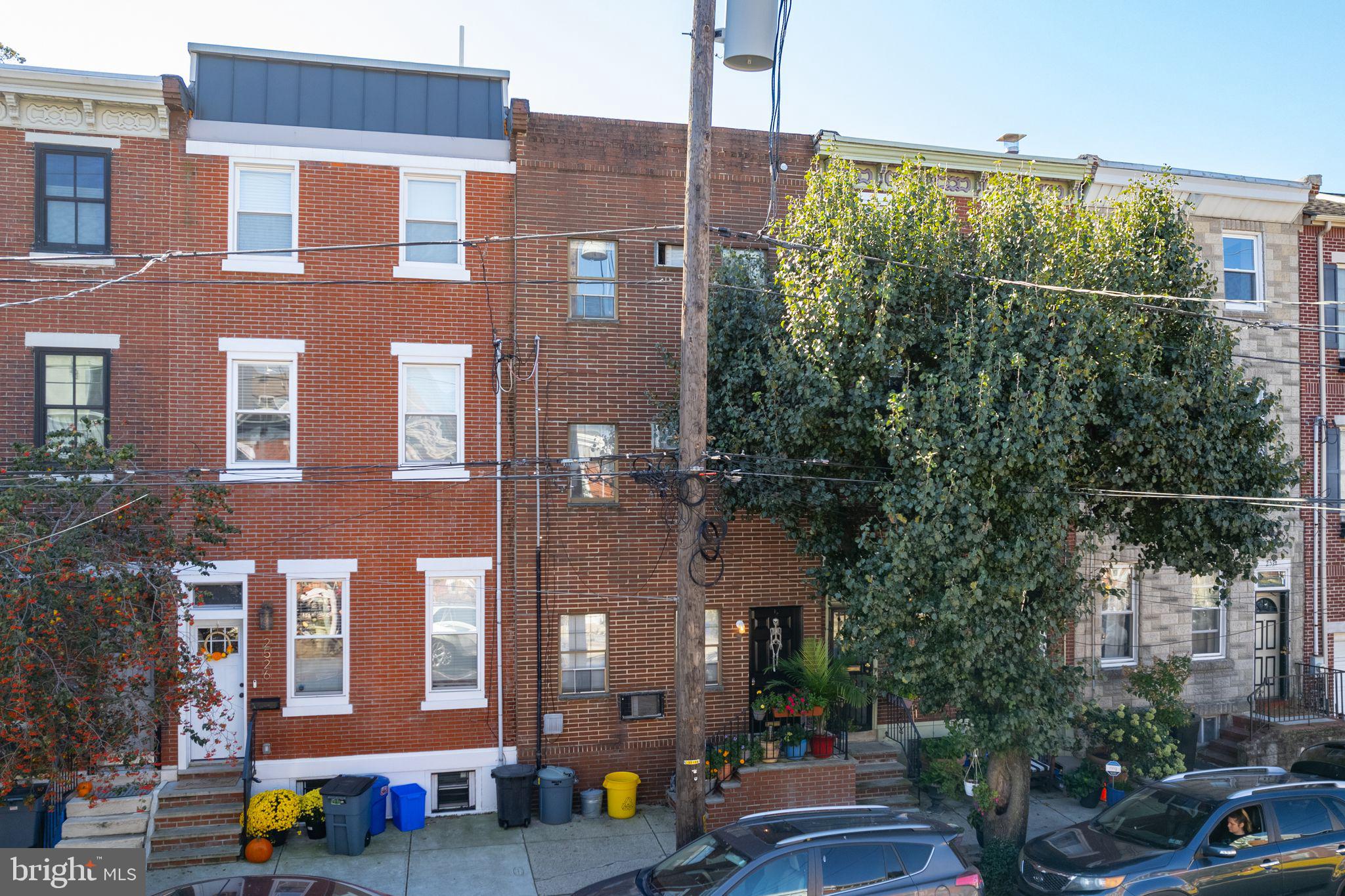 Welcome to this beautiful, well maintained triplex in Graduate Hospital! Just a short walk to CHOP, UPENN, Drexel University , and Pennsylvania Hospital. This Triplex would make a great addition to any investor's rental portfolio, or live in one unit and rent the other two apartments and pay for the mortgage! The building is made up of 3 units, each with a generously sized bedroom/living area. Between the main living area and kitchen you will find an updated bathroom completed with custom tile, and updated vanity, light and toilet. The kitchens have wood cabinetry, let in lots of natural light, and overlook the rear of the property which features an HUGE back yard oasis with over 30 feet of rear yard space!! The property is currently fully occupied with good paying tenants. This building has been meticulously maintained by the same owner for over 40 years! Leases and financial information are available upon request to the agent. Come see this one before it's too late, property requires 24 hour notice before all showings.