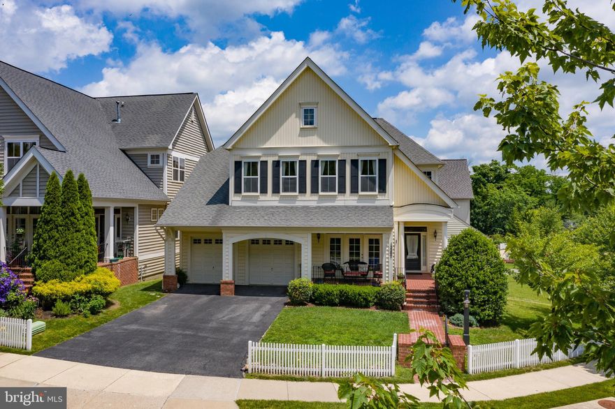 Beautiful single family home in Clarksburg located on a premium corner lot with open spaces. Tons of upgrades and large kitchen with open family room. Laundry is conveniently located on the upper level. Fully finished basement with built in granite wet bar. Convenient walk-up basement with beautiful french doors. Hardwood floors throughout the first floor. 2-zone HVAC with one unit updated in 2014. Great location with commuter routes and shopping including the new outlet mall!