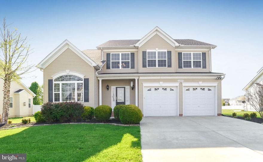 Fabulous Ashford Model in QBHI's Pembrooke neighborhood.  Enter into the 2 story foyer with formal living and dining space flanking the left side of the home.   Follow to the rear of the home so the spacious  eat-in kitchen with huge island, granite counters, stainless appliances , double wall ovens and much more.  Also found the rear of the home you will find the attached family room with natural gas fireplace.    The private back yard has all the neighbors talking.  Fresh manicured grass, large shed, concrete patio, perfect for unwinding and relaxing.   The 2nd level of the home  features 4 ample bedrooms.  The owner's suite is huge!  It has a large walk in closet,  executive bathroom with the famous  QBHI shower, corner soaking tub, water closet, and twin vanities.  Additionally on this level you will find 3 large bedrooms and hall bath ideal for shared space among these bedrooms.   The basement provides a legal bedroom with egress window, full bathroom, storage space and theater area.  The 2 vehicle garage is large enough for a full sized SUV and Full sized truck.  Minuted from PAX NAS!