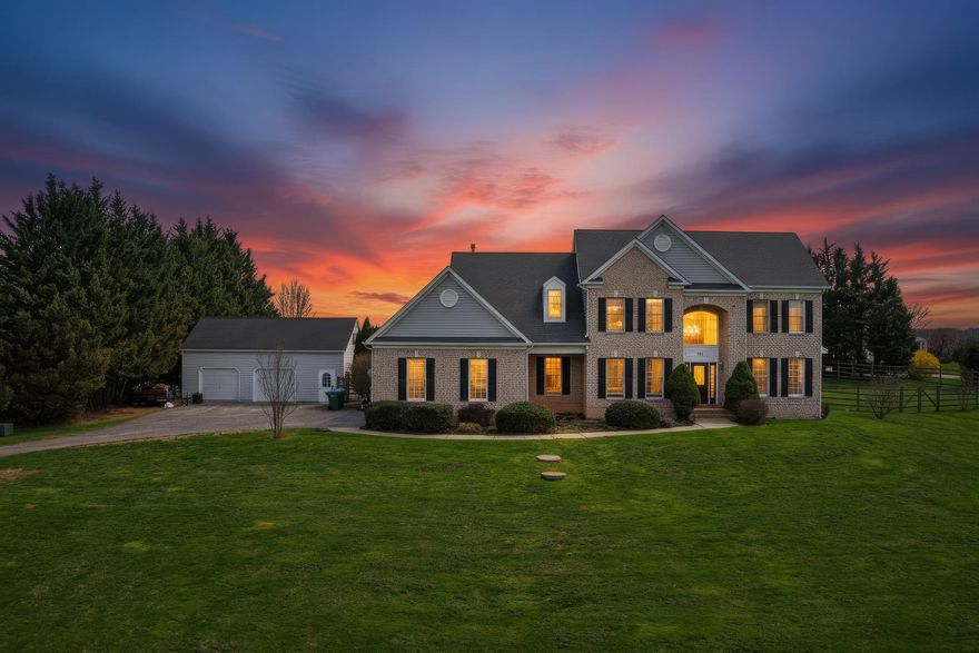 LOOKING FOR PARADISE? This Palacial Colonial stands proudly on its 2.7 acre lot. Over 3,000 sq ft of Impeccable taste. A Majestic 2 story foyer introduces this Amazing home. Elegance prevails throughout the property. Exquisite Formal Dining Room and Living Rooms. Rich floors and custom moldings. A Superb Chef's Kitchen and Grand 1st floor Family Room will be the center of all Family gatherings. Additionally on the Main Level is a convenient Laundry Room, a Charming Powder Room and an Office that is currently a Cozy TV Room. On the Upper Level is a Magnificient Primary Suite with Primary Bath designed to pamper. Also on the Upper Level are 3 additional Bedrooms, a Jack & Jill Full Bathroom and a 2nd Gas Furnace for Dual Zone Heating. The Huge Unfinished Basement has been totally Foam Insulated, provides and exit to back yard and offers 400 amps of Electrical Service. There is an Over-sized Detached 2 car garage with a Dramatic full length Attic-Ideal for storage. The back yard is an absolute Oasis. The Huge fenced back yard provides plenty of room for the kids and the doggie to run and play. There is a wonderful Patio the length of the house with a built-in Fire Pit and a Hot Tub. Enjoy hot Summer days in the Salt Water Inground Pool with an Automated Cover. When not in the Pool take advantage of the Exceptional Pool House. One side of the Pool House is a Dazzling Tiki Bar. Custom made Totems on the Bar from Hawaii. Absolutely Beautiful! The other side of the Pool House is a Lounge area created for maximum comfort. With this Stunning Property you can find Paradise in Forest Hill.