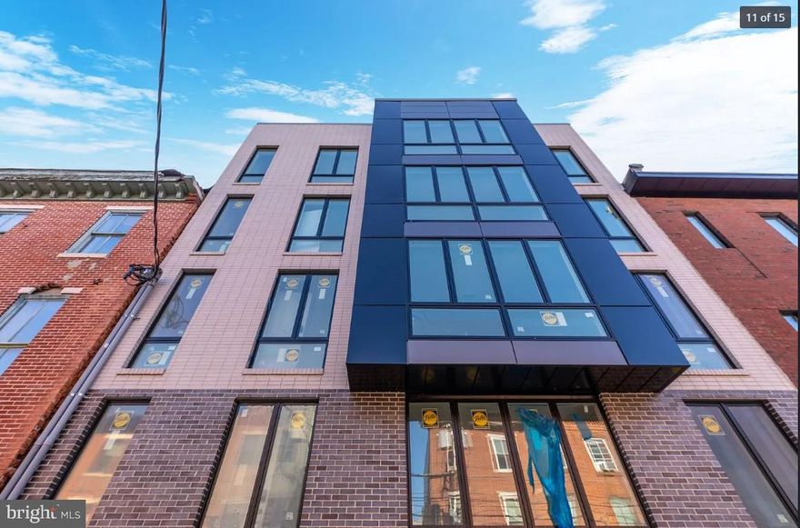 Experience modern city living at its finest with these ten newly constructed 1-2 bedroom apartments, designed with ultra-sleek features and finishes. Nestled in the highly desirable Fairmount neighborhood, just minutes from Center City, this building offers the perfect balance of urban convenience and tranquility. Enjoy easy access to the city's best dining, shopping, and cultural attractions, all within a short distance.
The apartments are equipped with full-sized, high-speed elevators and cutting-edge security systems, ensuring both comfort and peace of mind. Step out onto your private terrace for a quiet retreat or mingle with neighbors on the stunning shared rooftop deck. Featuring comfortable lounge seating and panoramic views of the skyline, the rooftop is the perfect place to unwind and take in the sights of the city.
At 721 N 16th, you’ll find the ideal space to live, work, and play, with every detail thoughtfully designed to elevate your lifestyle.