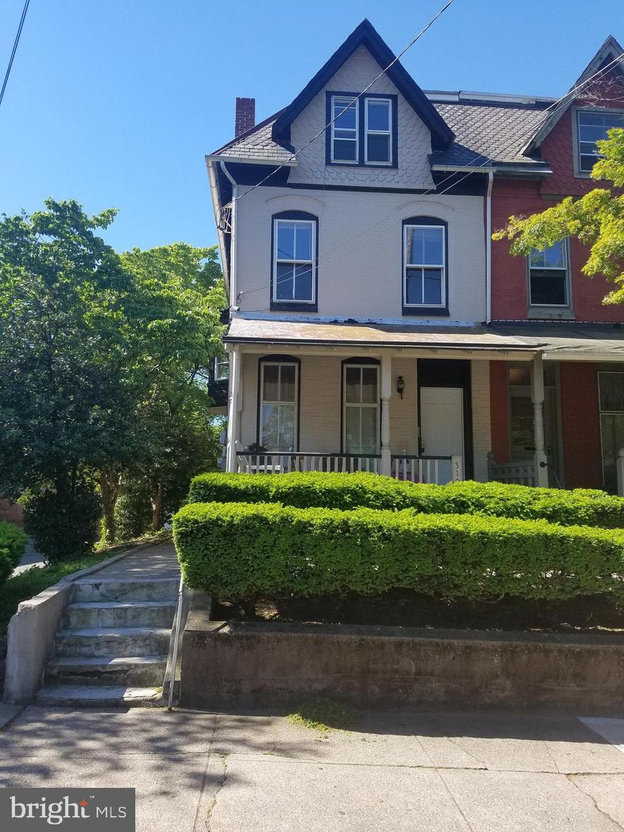 Welcome to 310 Oley St. This historic district 2 unit is now available for Sale. 1st floor provides a 1 bedroom with a long term tenant 15+ years. Currently rented at 645. 2nd Unit was just recently updated with new flooring and painting. Providing 3 private bedrooms, formal living room and dining room this is a spacious unit! Both Units have their own separate gas heater! Both units also have separate gas water heaters! Great opportunity to live in a nice 3 bed apartment and have the 1st floor as a rental. Great turn key investment option as well, 2nd floor projected rent could be 900. Owner only pays common electric (35 a month) and water, sewer, trash. ( 175 average a month). Ample parking on street on this neighborhood!