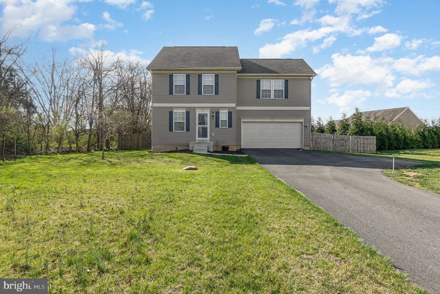 **SELLERS HAVE SET AN OFFER DEADLINE OF TUESDAY, MAY 21ST AT 7PM**Welcome to 57 Thyme Street  - Located in the Elkton neighborhood of South Stream*This 4 year old Gemcraft built colonial features 4 bedrooms, 2 1/2 bathrooms, 2 car garage and a private .36 acre lot*The main level has an open concept floor plan to include a large living room, 1/2 bathroom & a beautiful county kitchen with SS appliances, granite counters, a pantry & plenty of kitchen table space*The upper level is complete with a spacious primary bedroom with a walk in closet & primary bathroom, 3 additional bedrooms, a 2nd full bathroom & a convenient upper level laundry*The unfinished lower level has been partial framed & is waiting for your finishing touches*Outdoor amenities include a patio, large driveway for several cars & fenced in backyard*This home is move in ready!