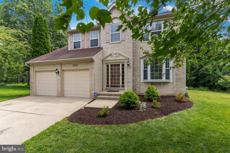 OMG,  This one's a winner before even arriving at the front door!  Location, location;  Perfectly sited at the end of a quiet traffic free  cul-de-sac!  ...and if you're a party that takes numbers with any seriousness, you just can't beat 11411.  As for the home itself, this one is CLEAN!  In addition to having been well maintained, nevertheless, just painted throughout and all carpeting, brand new!  Four bedrooms PLUS, and 3.5 bathrooms!  Excellent kitchen with all the expected amenities incuding granite countertops, and center island!  Breakfast area for casual eating plus separate formal dining room!  Living room with large bay window! Family room with fireplace!  Upstairs owners  suite includes a large bedroom,  deep walk-in closet, and delux bathroom!  Lower level includes a private room with a full bathroom, plus additional rooms and a HUGE media room that could also be a bedroom, 2nd family room or office!  Very pleasing privacy back yard includes a large deck and a shed and backing to big trees and shrubs beyond the grass line.  Lots of parking available with a two car garage plus a long driveway plus curb space that's always empty!  This property in NOT located in an HOA! ---Translation; no monthly dues, no annual assesments and no rules and regulations!  Perfect!    See all the photos and then go see it for yourself!