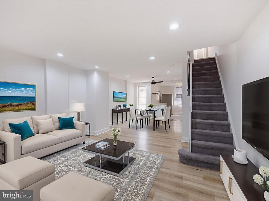 PRICE IMPROVEMENT! Welcome to this 5428 Belmar Terrance! This cozy 3-bedroom, 1.5-bath home has been updated to provide the perfect opportunity for first-time buyers or investors looking to add a turnkey rental property to their portfolio. This home is eligible for many homebuyer grants that can be stacked together depending on eligibility. 

Step inside to a bright living area with plenty of natural light, leading into a spacious dining room and updated kitchen. Upstairs, you’ll find three generously sized bedrooms and a full bathroom. The lower level features an unfinished basement ideal for storage with a newly upgraded heating system, and a washer and dryer.

Situated just minutes from Cobbs Creek Park and close to local shops, schools, and public transit, this home offers both convenience and community. Easy access to major routes makes commuting to University City or Center City simple and quick.

This home is move-in-ready and delivers comfort, location, and value. It is eligible for many First Time Homebuyer grants. Schedule your showing today and come see all that 5428 Belmar Terrace has to offer!