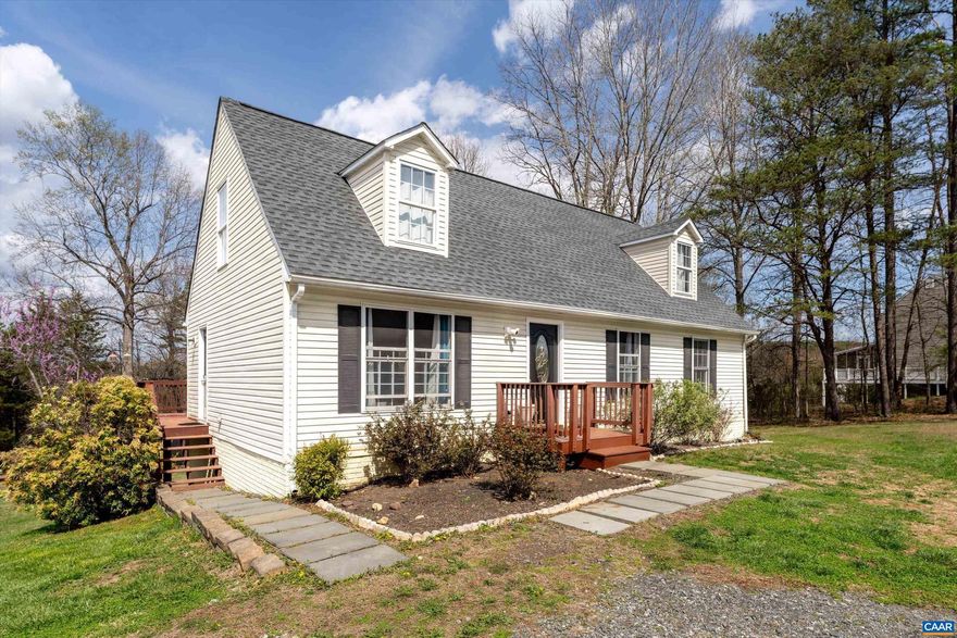 Beautiful country home that is currently available and 100 percent move-in ready. This property features several recent updates, including a new roof installed in 2020 and a new AC system from 2026. The home offers a fully finished basement, five bedrooms?three of which include walk-in closets?and ample storage throughout. The exterior is equally impressive, boasting mature landscaping, amazing mountain views, and an oversized back deck. The private backyard includes a large shed and a doggy zip line. Additionally, the home is within walking distance of the lake, offering excellent fishing and scenery. Priced for a quick sale, this home provides everything you need for comfortable country living.,Granite Counter,Maple Cabinets