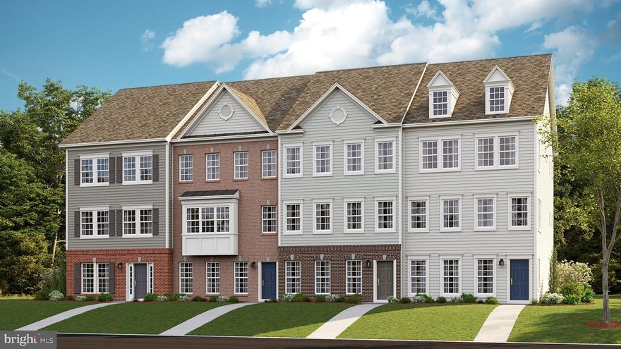 Very popular Ellicott 2 car rear garage floorplan / end homesite.  2326 sq. ft of living space. Large kitchen island, walk-in kitchen pantry, kitchen stainless steel appliances, granite counters in kitchen and all full bathrooms. Photos are for illustration purposes only