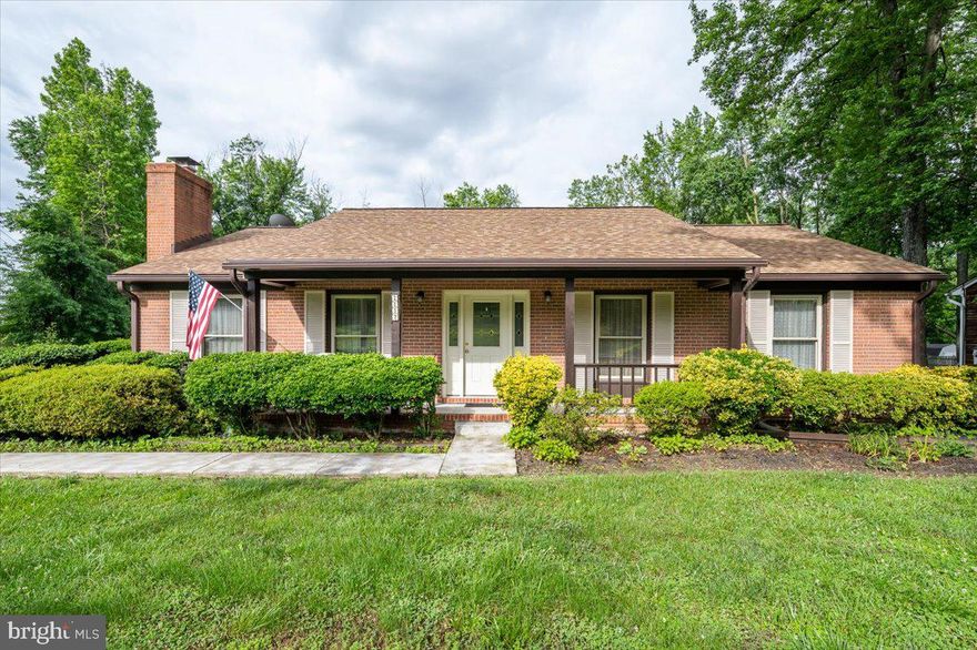 Perfectly nestled next to Aquia Park in the beautiful gated Aquia Harbour Community, you’ll find this charming 3 bed, 2 bath Rambler ready for new owners. This well cared for home sits on a third of an acre offering privacy & space, with a fenced back yard, oversized 2-car detached garage with work bench and built-in shelving, and large shed.  The roofs on the home, garage and shed  are all brand new.  There's also a large deck equipped with an electric awning for shade on a hot summer day.  Crawl space is conditioned and equipped with a sump pump.  8-year old huge Trane has been serviced annually by R.B. Payne, while Orkin has defended against insects.  Flooring in kitchen, laundry and dining area are vinyl, while living room and hallway are wood laminate, while bedrooms are carpeted.  A wood stove will heat the entire place, while ventilation is provided by 5 ceiling fans. There is chair-railing and wainscotting.  There are pull-down stairs for attic access and storage, Bedrooms are large and comfortable.  As a resident of the community, you have access to many amenities such as kayaking, golfing, stables, a local Marina, Country Club, and more!  Welcome home!