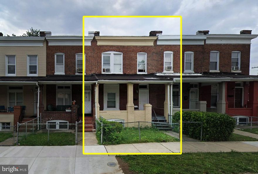 1627 Montpelier St – 3 Bedroom, 1 Bathroom Townhome with Porch, Gated Front and Backyard
Welcome to this well-kept townhome featuring a bright living area, functional kitchen, and three comfortable bedrooms. Enjoy the convenience of a washer and dryer, a welcoming front porch, and the added security of both a gated front yard and backyard. Ideally located near Clifton Park, offering scenic green space, walking trails, and recreation. Close to major employers including Johns Hopkins Hospital, University of Maryland Medical Center, and Morgan State University. Quick access to Greenmount Ave, North Ave, and I-83 provides easy commuting throughout Baltimore.

Don’t miss out—schedule your showing today and take advantage of this well-located home