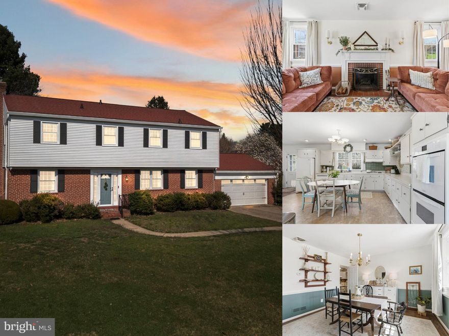 4-bedroom, 2.5-bath Center Hall Colonial on a 0.47-acre cul-de-sac lot in Towson’s Chatterleigh community, featuring a finished basement and a spacious fenced backyard with a Trex deck and paver patio. This detached home offers a classic three-level layout, comfortable gathering space, and a convenient location near Towson shopping, dining, parks, and major commuter routes. The main level is designed for everyday function and easy entertaining, with well-sized living spaces, a wood-burning fireplace in the living room, and a powder room for added convenience. The kitchen includes an electric cooktop and a KitchenAid dishwasher replaced in 2023. Upstairs, four bedrooms and two full baths provide a practical bedroom-level layout, while the finished basement adds flexible space for recreation, a home office, gym, or additional lounge area. Additional highlights include an attached 2-car garage, 2-car driveway, and a rear yard with room to relax, garden, or play. Blending space, flexibility, and an established neighborhood setting, 1 Glenluce Ct presents a strong opportunity in sought-after Towson.