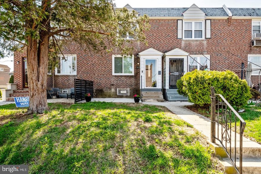 Welcome to the property on  Sherwood Rd, a beautifully updated home in a fantastic community! This charming property features stunning hardwood floors, a modern kitchen with quartz countertops, beautiful cabinetry, and ceramic tile flooring. Enjoy the bright and inviting living room with recessed lighting, while ceiling fans in the upstairs 3 bedrooms add extra comfort. The home boasts a newly installed roof, an updated electrical system. Their is an updated bathroom on the 2nd level and a brand-new half bath in the spacious basement that is perfect for a home gym or an extra bedroom buildout. Additional highlights include driveway parking, a lovely front lawn, and convenient laundry in the basement. With its blend of classic charm and modern updates, this home is move-in ready! Schedule your showing today!