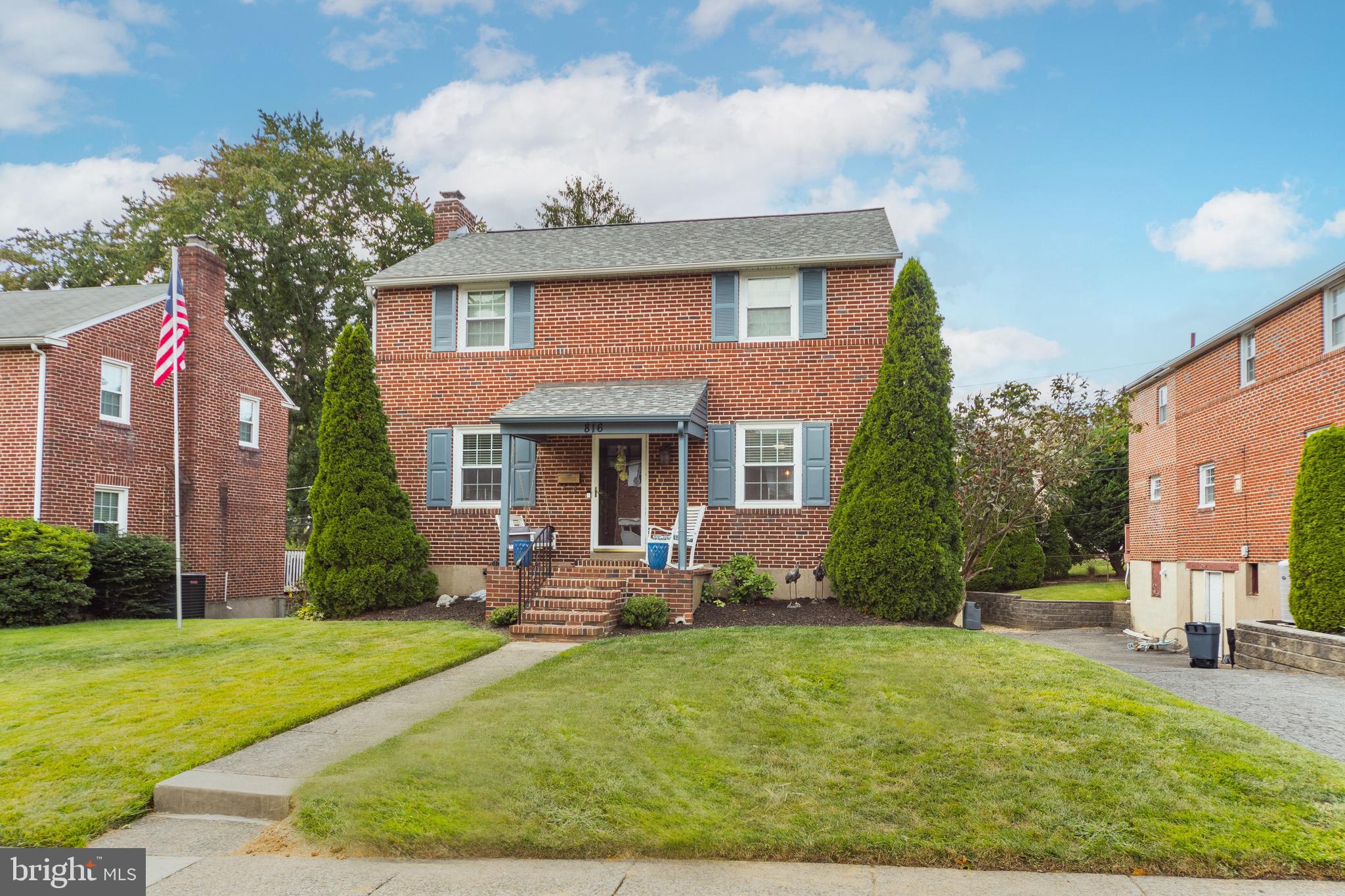 Welcome to 816 Addingham Ave, a charming 4-bedroom, 2-bath home in the highly sought-after Aronimink section of Drexel Hill. Perfectly situated just down the street from the brand-new Drexeline Shopping Center, this home combines character, convenience, and modern updates. The first-floor features beautiful hardwood floors, a bright dining room, and a spacious living room complete with a wood-burning fireplace. Upstairs, you’ll find three comfortable bedrooms and a full hall bath. The finished basement expands your living space with a fourth bedroom, second full bath, and additional living area—ideal for guests, an in-law suite, or a private home office. Recent updates include a brand-new roof installed in August 2025, giving you peace of mind for years to come. Located in one of Drexel Hill’s most desirable neighborhoods, this home is close to shopping, dining, schools, parks, and major roadways, making commuting and everyday living a breeze.
