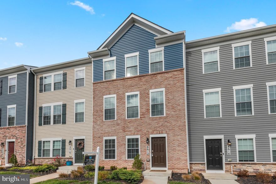 *** Welcome to 8612 Walter Martz Road.  Step into this large 1,800 sqft. 4-bedroom, 3.5-bath townhome offering a spacious open layout with 9 ft. ceilings and luxury plank flooring throughout the main level. The  kitchen boasts granite countertops, an oversized island, upgraded maple cabinetry, stainless steel appliances, and recessed lighting – perfect for entertaining. Enjoy the flexibility of a lower-level bonus space ideal for a rec room, home office, or 4th bedroom. Additional features include a 2-car garage and a smart home technology package for modern living. Built in 2023 this home is a must see.  Schedule your showing today!!!