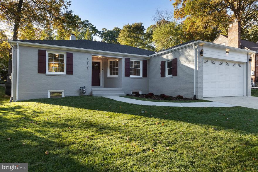 Enjoy a Very Happy Thanksgiving this year and do not miss this exceptional top-to-bottom renovation of a beautiful 4/5 Bedroom 3 Full Bath home. Location is an exceptional commuter location, walk to all forms of public transportation and amenities. Minutes to downtown Silver Spring, few  blocks to Holy Cross Hospital. Not an inch was overlooked in this meticulous renovation of a neighborhood classic. Enjoy the expanded interior with its brand new wood floors throughout, brand new kitchen and energy efficient appliances.  All brand new full bathrooms with its artistic tile craftsmanship. Brand new energy efficient HVAC Systems. All brand new doors and energy efficient exterior doors.  Closets, closets & closets.  You can't leave out all the tech toys including RING Video Doorbell, NEST Thermostat, SIMPLISAFE Security Systems with window/door sensors and motion detector.  Bluetooth enabled speakers in Master Hall bath.  Bluetooth enabled Media Room speakers in lower level ready for your preferred setup. Full lower level also features an alternate Master suite with full bath with huge walk-in closet.   Full Home Warranty included.  Grab this rare find just in time to enjoy winter cookouts or winter fire-pit parties on the new artisan tiled patio porch with new classic ceiling fan lights.  Massive driveway flowing into a spacious two car attached garage,  Huge yard with fresh sodded grass on the entire grounds.  Enjoy!