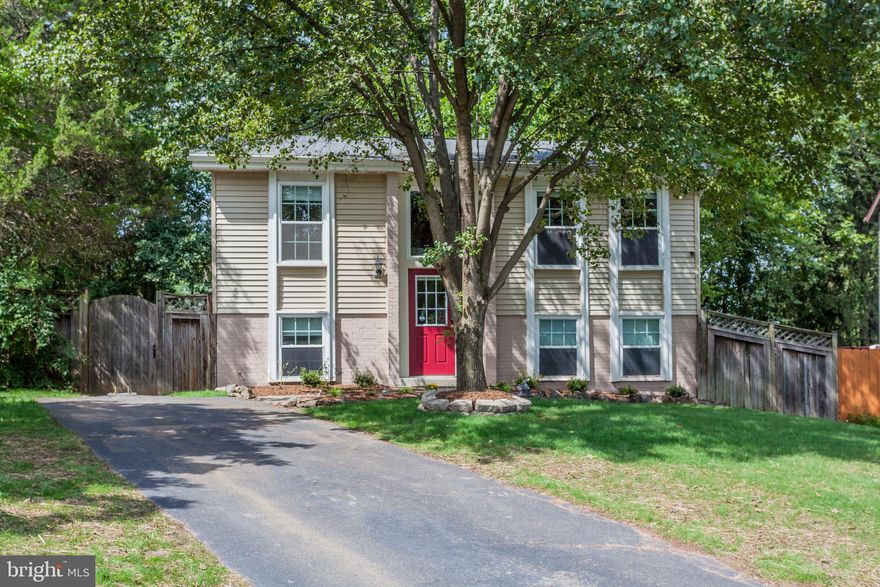 Price Decreased!!! Newly Painted, New Stainless-Steel Kitchen Appliance, Home Audio System with In-Ceiling Speakers.  Quiet Cul-de-Sac Private Location. Brick Front Colonial Home-Completely Renovated- Backs to Trees!  4 Bedrooms / 2 Full Baths; Kitchen- Granite/ Stainless-Steel Appliances / Ceramic flooring; LR/DR-Hardwood Flooring; Family Room / Laundry / Mud Room Walk out Level; Rear Deck w/ Stairs off of Kitchen leads to Large Fenced Back and Side Yard.  Great New Value- Great Location - Move-In Ready.