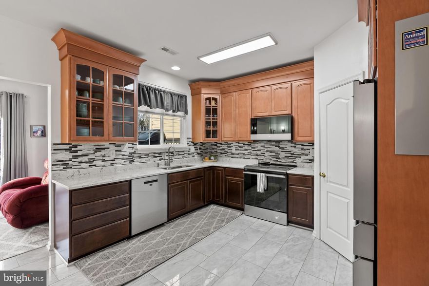 Welcome to 566 Kirkcaldy Way — a beautifully maintained townhome in Monmouth Meadows, offered by its original owner since 2003. This spacious three-bedroom, three-and-a-half-bath home offers comfortable living across three finished levels. The main level features an inviting open layout with a gourmet kitchen complete with a large pantry and convenient half bath. Upstairs, the primary suite includes a private full bath and walk-in closet, joined by two additional bedrooms and a hall bath. The fully finished lower level offers a versatile family or recreation room, full bath, and access to the fenced rear yard—perfect for entertaining or relaxing. Ideally located near shopping, dining, and commuter routes, this home combines thoughtful upgrades and pride of ownership throughout.  For a list of upgrades and updates please see the documents.
AHS Home Warranty included.