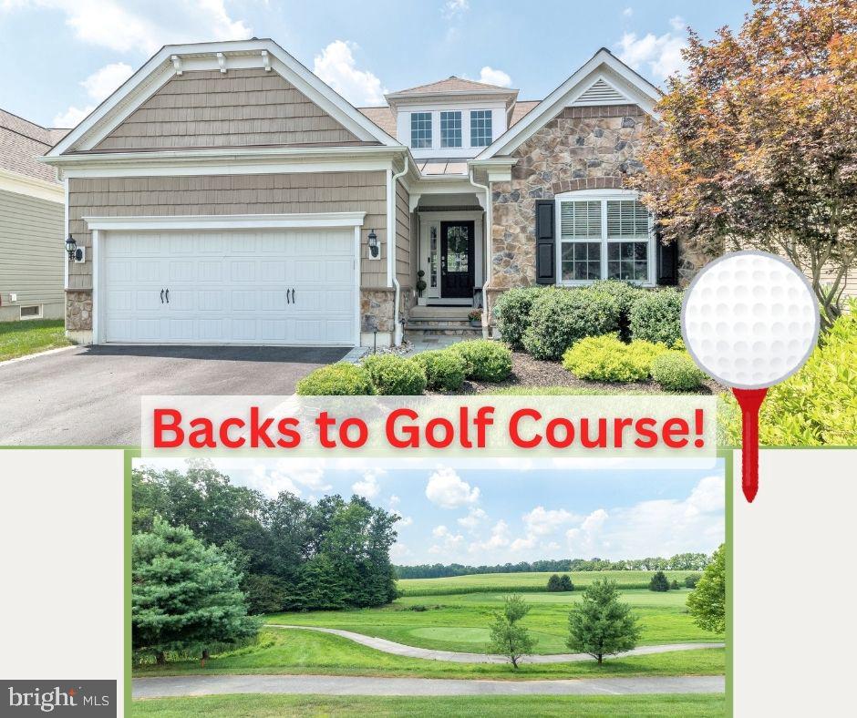 Welcome home to 436 Hallman Court! Backing to the Applecroos Nicklaus designed 18-hole golf course and verdant woods, this property showcases infinite possibilities for everyday enjoyment & relaxing & entertaining! With 5 BEDROOMS, 4 FULL BATHS, a LOFT-STYLE EN-SUITE level; and a WALK-OUT FINISHED LOWER LEVEL WITH IN-LAW/GUEST SUITE! Plus the award-winning Downingtown Schools/close to STEM Academy! You will love the resort-style living of Applecross --- every day can feel like a five-star getaway! Into the bright two-story Reception Foyer exuding cheerful charm and a stunning transom-style clerestory of windows & luxurious crown molding. Soaring 9-ft ceilings, custom millwork, and gleaming real hardwood floors perfectly complement the open layout design. The Living Room features a mantled gas fireplace with black granite surround. The Dining Room/Morning Room showcases a wall of sun-filled windows framing the rolling hills of the bucolic golf course, and there is also a french door out to the composite Deck. The Eat-In Kitchen is a dream, with stainless steel appliances including gas cooking; an oversized large center island with raised bar seating and a dual-bowl stainless steel sink below; raised panel cabinetry; granite countertops; glass tile backsplash; large pantry; coffee nook; workstation desk area; and a Breakfast Room bathed in natural light, creating a warm and welcoming alcove. This Main Floor includes the Primary Suite: Bedroom with an elegant tray ceiling w/fan; walk-in closet; and Full Bath with two separate vanities w/granite tops, private WC room, and soaking tub plus a sizeable shower both with tile surround. Adjacent to the foyer are two more Bedrooms, both with ample closets & brand new carpeting, plus a hall Futh Bath with tub/shower combo. Also on this floor are the stylish Office/Study; Mudroom Laundry; and access into the 2-Car Garage. Upstairs is a versatile loft-style Great Room, plus Bedroom with closet, plus Full Bath with tub/shower combo --- ideal for overnight guests or fitness, gaming, playroom, hobby/music, even work from home! Do not miss the spectacular Walk-Out Finished Lower Level perfectly styled as an In-Law or Guest Suite, or as your go-to space for entertaining and relaxing! There is a Wet Bar with stainless steel farmhouse sink, fridge, and microwave (all included) plus chic wood/industrial pipe shelving. There are also spaces for dining, media/TV, lounging, study/work --- whatever you can dream of! A Bedroom with windows and spacious closet; Full Bath; oversized storage areas (& another washer/dryer!); and door out to the Patio complete this level. Outside this rare and remarkable lot is a true show-stopper --- with sweeping, uninterrupted vistas of the golf course and surrounding woods. The expansive Deck with steps to the yards is where you will enjoy gorgeous sunsets, and the stone Patio includes custom hardscaped sit-up bar; circular gas fire pit area; and steps out to the grass & gardens. In addition there are expertly landscaped yards and beautiful outdoor lighting. This property also has a new upstairs HVAC 2025 (2 total/and 2 zones); tankless hot water heater; lower level dedicated electric panel; upscale lighting; so much more! Welcome home to the Applecross Country Club community --- clubhouses w/bars/restaurants; health & wellness center; indoor pool & resort-style outdoor pool; sports courts; Nicklaus designed 18-hole golf course; walking trails; more! Close to all major routes, Downingtown, West Chester, DE, and trains/parks/shopping/dining & everywhere you want to be! A one-year AHS ShieldComplete Home Warranty (their highest level of coverage) is included and is extra peace-of-mind for you! Some patio photos virtually staged. Verification of info including measurements/sq ft/lay-out lies with the consumer.