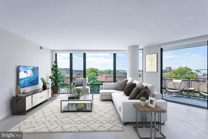 Brand New two bedroom with den condo available in North Old Town’s newest and most exclusive Luxury condominium building, MUSE.   Immediate Occupancy available!  Built by renowned local developer, Carr Companies, the finishes in this building are extraordinary with a myriad of floor plans to suit your lifestyle.  Unit 607 is our LAST two bedroom with den available.   It has an open concept floor plan designed to utilize every inch with purpose, so it lives larger than 1730 sq ft.  This home has a den with a window and closet, so you can use it as a great third bedroom,  a large owner's suite with two spacious walk-in closets,  a separate laundry room, 9’ ceilings, and an abundance of natural light with walls of floor-to-ceiling windows and two balconies.  

Each of our Muse condos has clean lines and welcoming chef’s kitchens equipped with paneled appliances, Italian flat panel wood cabinetry from Snaidero,  Quartz countertops, vast island space including an incorporated wine fridge, and ample storage with custom!  All homes feature 7.5-inch-wide hardwood flooring, recessed lighting, and window treatments with motorized shades in the primary bedrooms. Our lavish owner’s suite/guest bathrooms include a neutral color palette, Waterworks fixtures, Calacatta porcelain tile, and custom Italian cabinetry.   

When coming home, you enter into our Grand Lobby, where you will be met by our daytime porter, Full-Service 24-hour Concierge, and on-site building manager. Our engineer will assist with in-home preventative maintenance and our staff is here to assist with your every need. Designed to elevate the most discerning lifestyle, the rooftop clubroom offers endless entertainment options, with large screen TVs, fireplace and gorgeous catering kitchen.  Enjoy these perks while enjoying the expansive views of the DC Monuments, Potomac River, and Old Town Skyline. Whether warming by the fireplace, refreshing at the bar in our indoor Watercolor Lounge, or relaxing in solitude, this bright space transitions seamlessly into the outdoors with floor-to-ceiling windows that open up to ample roof top terrace. Enjoy the waterfront breeze while firing up the grill or relax in chic lounge seating while enjoying panoramic views. Energy abounds in the Penthouse-level fitness and yoga studios featuring state-of-the-art equipment and cutting-edge technology. Complete with an outdoor fitness terrace, there’s no shortage of options to relieve your stress and stay in shape. MUSE is the ideal location in Alexandria with direct access to the Mount Vernon Trail and a stone’s throw from DC. 

**DEVELOPER INCENTIVE $25,000 towards closing costs!!