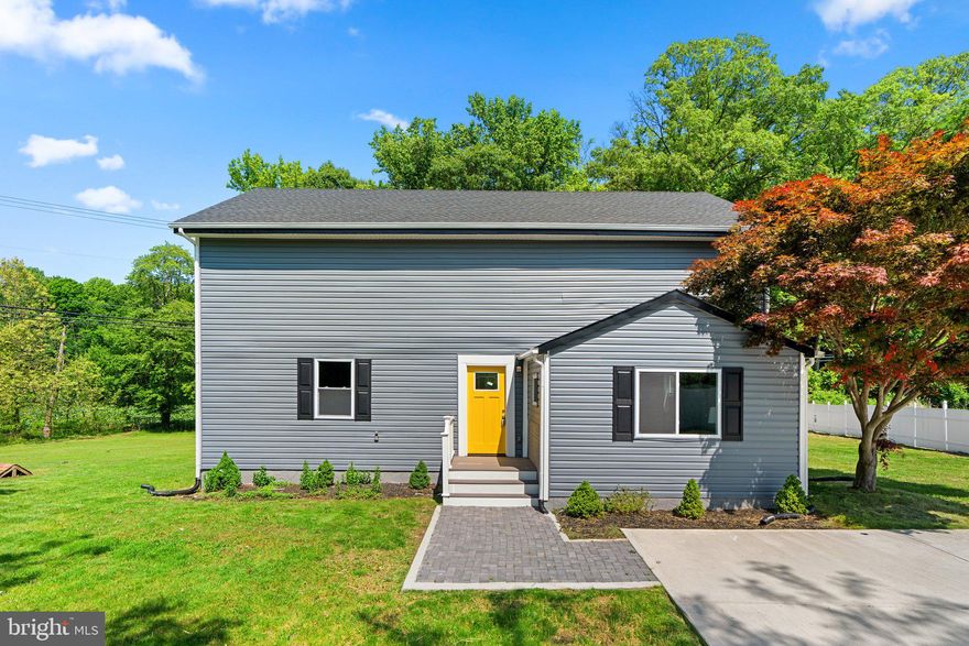 Gorgeous Totally Renovated 4 Bedroom 3 Full Bath single family home on .77 acre with NO HOA! Home features an open concept main level with a separate family room area with electric fireplace. Fabulous chef’s kitchen with large center island, granite counters, stainless steel appliances and luxury vinyl plank flooring.
Sliding door from kitchen leading to new deck overlooking fully fenced huge yard for your Summer barbecues. New roof, siding, windows, gutters and 2 Zone HVAC with all work permitted. Oversized driveway with large gate for easy access. Close to restaurant and shops with easy access to Route 50. A Must See!