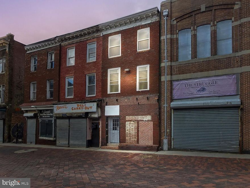 *** SELLER WILL ENTERTAIN SELLER FINANCING AND OR RENT TO OWN OPTIONS. Value Opportunity for an owner-user or investor this renovated mixed-use building is ready for a new owner.  Perfect if you have always wanted to start a business, and rent an apartment in the area to make the switch for cheaper than buying a home. Or for an investor looking to start cash flowing, nearby storefronts of similar sizes rent for 1500  a month and apartments rent for about 2000/month nearby. The 3-story structure was built in 1920. The first floor is a storefront whose current use is a convenience store but there is a possibility for other uses. The two upper floors have been fitted for a 3 bed 2 bath apartment, Located in the Perkins Somerset Oldtown Transformation District, a $1.1 billion redevelopment plan to convert over 244 urban acres into a modern community with 1,360 units of mixed-income housing get in before prices skyrocket. The owner is willing to finish some of the repairs with the right offer.