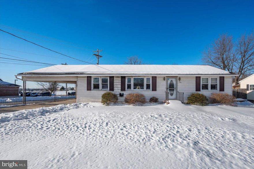 Looking for a home to make your own? This rancher offers a great starting point for your vision. The main level features a living room, dining area, and kitchen, along with three bedrooms and one full bath. Hardwood floors add character, while the attached carport and rear yard provide everyday convenience and outdoor space. Conveniently located near commuter routes, parks, and local amenities. Bring your ideas and make it your own.