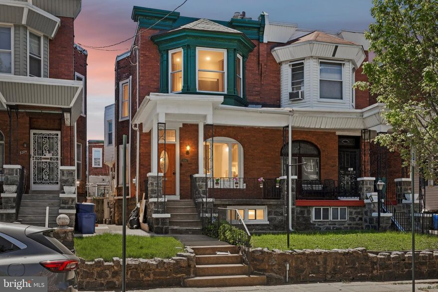 **Charming Meets Classic at 5316 Catharine St!**
Don't miss out on this West-Philadelphia hidden-secret, close to Malcolm X Park. This spacious 4-bed, 2.5-bath twin is packed with original character—gorgeous hardwood floors, a large usable basement, front and rear yards perfect for lounging or gardening. The eat-in-kitchen is equipped with high-end appliances. Enjoy a master bath, main-floor laundry, generously-sized bedrooms (with a bonus room, great for crafting or a kids playroom), and even back steps for a touch of vintage flair. A true Philly gem with timeless style and room to grow! Realtor has Vested Interest.
Owner will pay up-to-$1800 in inspection corrections
Bonus: Electric Car Charging Station
