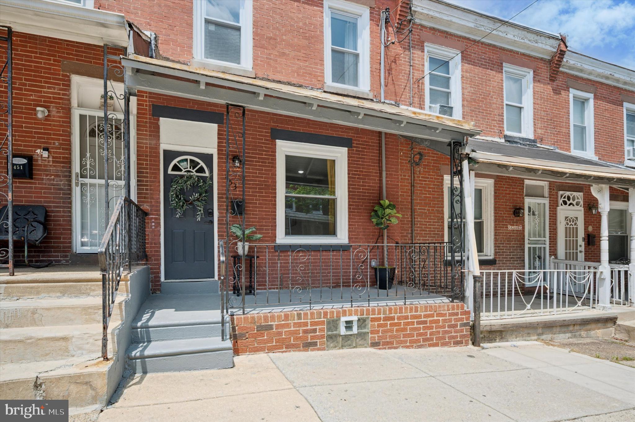 Welcome to 453 E High Street, a thoughtfully designed, renovated home that is now ready for its new owner! This 3 bedroom, 2 bath home with an en-suite defines affordable luxury. From the moment you enter, you’ll be greeted by an abundance of natural light that fills the open-concept living and dining areas. The heart of the home is its beautifully appointed kitchen, featuring modern cabinetry, polished granite countertops, a center rustic styled island and stainless steel appliances. Upstairs, the primary bedroom offers an en-suite, complete with a full bath behind an entry barn door, with two additional bedrooms provide flexibility for family bedrooms, a home office, or a personal dressing area. Let’s not forget the outdoor space! The private backyard and front porch welcomes family gatherings, a place to retreat or simply a place to have your bbq and sit and enjoy your morning coffee. With other highlights including central air throughout, exposed brick wall, full clean basement for storage, pocket doors, linen shelving and lvp flooring……don’t miss your opportunity to own this home at an outstanding value. Ask us how you can qualify to receive up to $28,000 in home buying grants to purchase this home.