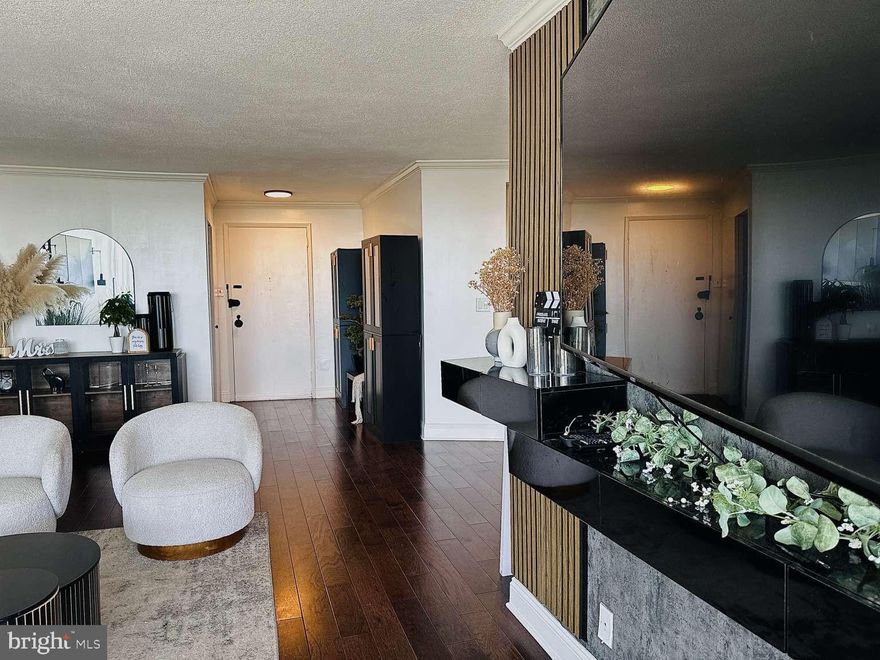 This spacious renovated move-in ready 2-bedroom, 1.5-bath condo showcases sweeping skyline and Schuylkill River views from a balcony that spans the entire width of the home. The large primary suite features floor-to-ceiling mirrored closets and abundant storage. A modern kitchen with granite countertops, GE appliances, and full custom cabinetry flows into a bright, open living space with new laminate floors. An in-unit washer and dryer make daily living effortless. All utilities included — gas, electric, water, heat, air conditioning — bundled into one monthly fee. At Park Plaza Condominium, comfort and convenience aren’t extras, they’re the standard. The community feels like a private resort: indoor and outdoor pools, sauna, full fitness center, tennis and pickleball courts, and 24-hour concierge service. On-site conveniences include a hair salon, market, two parking lots, and optional assigned garage parking. Best of all, you’re steps from Fairmount Park & Kelly Drive — one of the nation’s largest urban green spaces — a natural escape right in the heart of the city. Combine that with quick access to Main Line & Center City dining, shopping, and transit, and you’ve got the perfect blend of retreat and convenience. Wake up to stunning skyline sunrises, unwind with park sunsets, and live every day like you’re on vacation — Unit 18K isn’t just a condo, it’s a lifestyle upgrade.