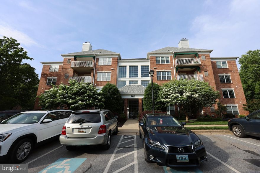 Welcome to 508 Limerick Circle, Unit 402, the largest unit available and only rear-facing unit in this sought-after community! Nestled at the end of a quiet court, this top-floor condo offers unmatched privacy and tranquil wooded views from its private balcony. Step inside to discover 1,524 square feet of thoughtfully designed living space, including two bedrooms, two full baths, and a versatile den (offering an additional 200 square feet of living space—perfect for a third bedroom, home office or cozy retreat). The open floor plan seamlessly connects the cheerful breakfast room to the spacious living and dining areas, creating an inviting atmosphere for entertaining or relaxing. Freshly painted in a neutral tone, relaxing fireplace and newly carpeted throughout, automatic blinds, this home is truly move-in ready! The updated baths feature stylish and practical upgrades, including double sink vanities and jetted tub while additional improvements include recent washer and dryer (2024) and hot water heater (2018). Plenty of storage with a large interior closet and exterior storage room. Located in an elevator building, this condo is just a short stroll to Graul’s Market, Starbucks, shops, restaurants, and a local pool, convenient access to 83/695—offering both convenience and comfort. Enjoy quiet walking paths and a view of trees from your balcony. Don’t miss this rare opportunity to own the largest unit available in this peaceful, well-maintained community!
