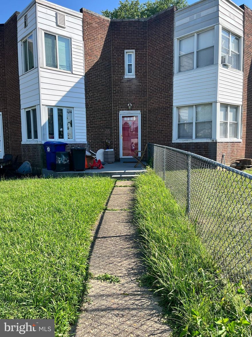 Investor Alert! Don’t miss this opportunity to own a 2-bedroom, 1-bathroom tenant-occupied rowhome in the community of Cherry Hill, Baltimore. This property is part of a 12-unit rental portfolio, with the seller preferring to sell all units together, making it a turnkey investment opportunity for any savvy investor looking to scale or start their rental business. The current tenant is in place, providing immediate rental income, and a full rent roll is available upon request. The home features a traditional layout with ample natural light, hardwood flooring, carpet, and a spacious backyard—perfect for long-term renters. Cherry Hill offers growing appeal with proximity to the Middle Branch Waterfront, new recreational development projects, parks, community centers, and convenient access to Downtown Baltimore and major highways. It’s a lovely neighborhood, attracting attention for both community investment and redevelopment potential. Whether you're expanding your portfolio or entering the Baltimore rental market, this property—and the entire 11-unit package—is poised for steady cash flow and future appreciation. Schedule a showing today and ask about the full portfolio!