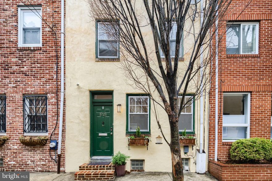 An Urban Oasis Steps from Rittenhouse Square - Nestled along one of Philadelphia’s enchanting European-style blocks, 1721 Rodman Street feels like a hidden retreat in the heart of the city. Just a five-minute stroll to Rittenhouse Square, this beautifully restored trinity home is an effortless blend of historic charm and modern ease, offering rare privacy, original architectural character, and two serene outdoor spaces — a hidden garden patio and an intimate terrace.  

Inside, hardwood floors, exposed brick, and a cozy wood-burning fireplace create a space that feels curated yet welcoming. The kitchen is designed for everyday living and entertaining, with gas cooking and thoughtful modern upgrades. Upstairs, the bathroom and tranquil bedrooms invite slow mornings and quiet evenings alike.  

Perfectly situated near the University of Pennsylvania, CHOP, Drexel, and Jefferson, with seamless access to the Broad Street Line, SEPTA bus routes, and the 15th/16th and 9th/10th Locust PATCO stations, this location offers effortless connection to hospitals, campuses, and the very best of Philadelphia’s dining, shopping, and cultural scenes.  

At 1721 Rodman, the pace softens. Life feels just a little more considered. And city living transforms into something truly exceptional. Available for occupancy beginning June 15th.